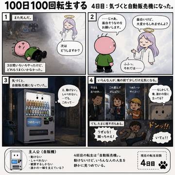 100日100回転生する