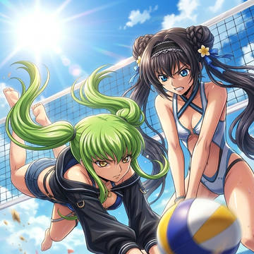 マーヤ＆C.C. × サマービーチ