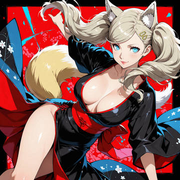 狐　高巻杏