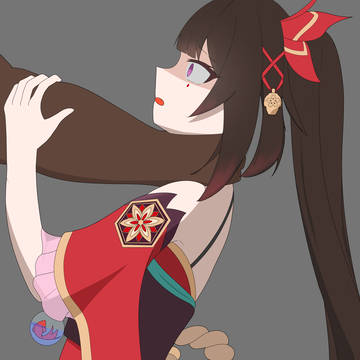 花火首絞め💪