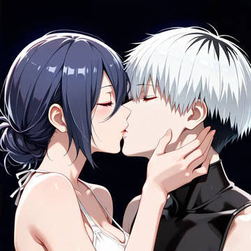 東京喰種 金木研 x 霧嶋董香 Touka x Kaneki