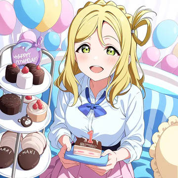 鞠莉ちゃんお誕生日おめでとう🎉