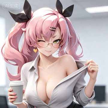 Nicole in office