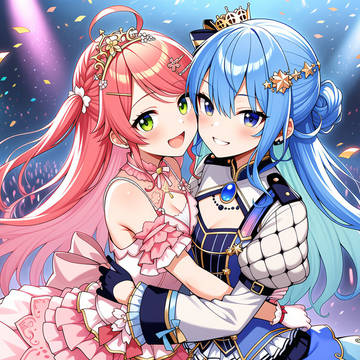 星街すいせい + さくらみこ/ホロライブ/ドスケベライブ