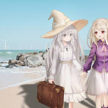 神秘白毛魔女的出游日常()