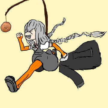 あんぱんを追い求めるあかりちゃん