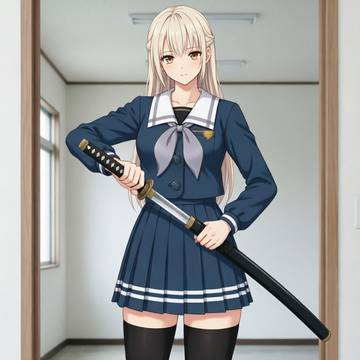 乙部静果 月ノ森女子学園制服