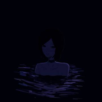 in the pool