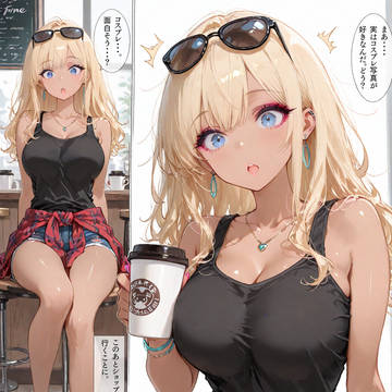 【FANZA販売中】 黒ギャル、マチアプはじめました。②