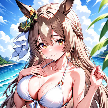 サトノダイヤモンド　水着