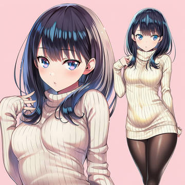 ニットワンピの宝多六花 集