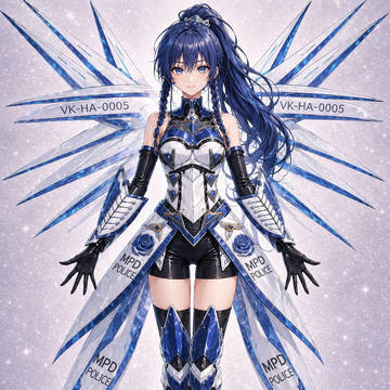 アンドロイド少女 天城澪 ChatGPT無料版にて生成