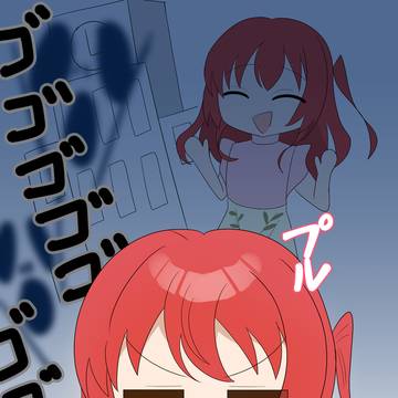 憧れのキャンパスライフの未練が成仏しきれてない喜多ちゃん(笑)