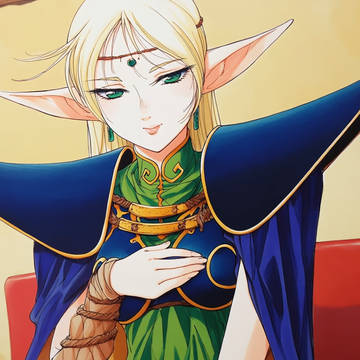 少しだけ痴女なエルフさん