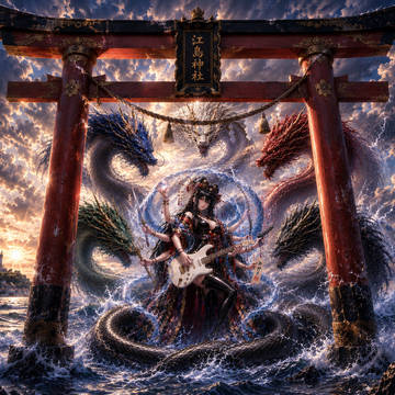 女神と龍の島