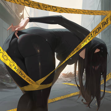 粘液制服·潜入女搜查官-完成配图