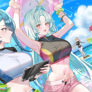 ハイデマリとシルヴィアとレイとハル/カオスゼロナイトメア