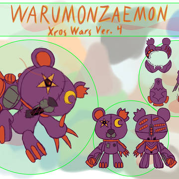 Xros Wars WaruMonzaemon Ver.4