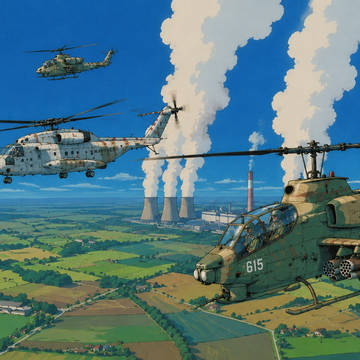AH-1W and CH-53K