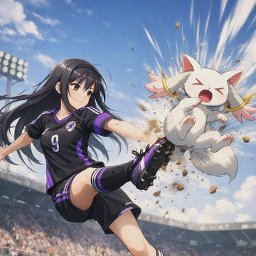 俺らのサッカーのボールはお前だよ！