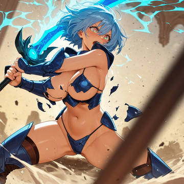 激闘の戦士