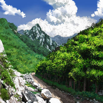 山地旅