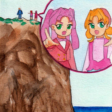【名探偵プリキュア!】サスペンス劇場終盤【水彩画】