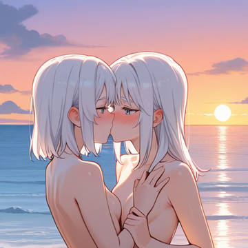 白系の女の子