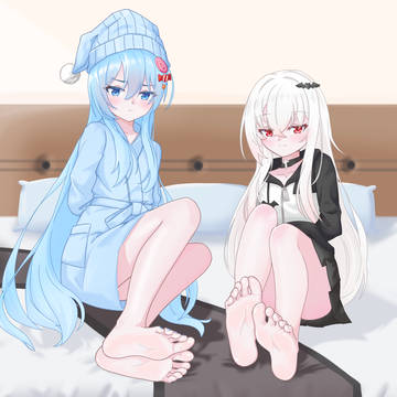 画了冰淇淋和蕾米的双人TK图(˘❥˘)