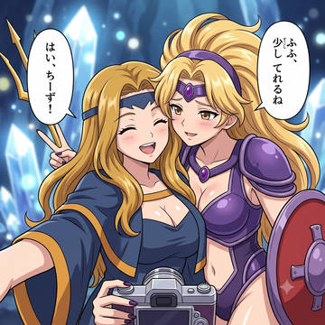 【FF4】月の女神×暗黒魔導士