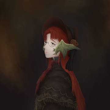 Portrait of a doll