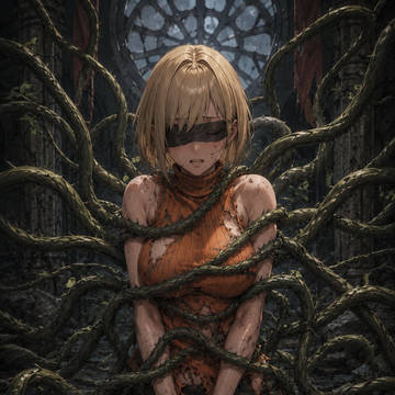 アシュリー x 触手