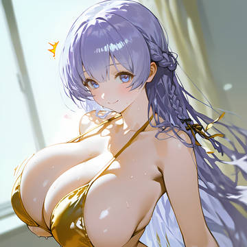 HMS Rodney Gold bikini!