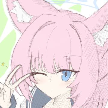 お絵かき練習　ニコ！