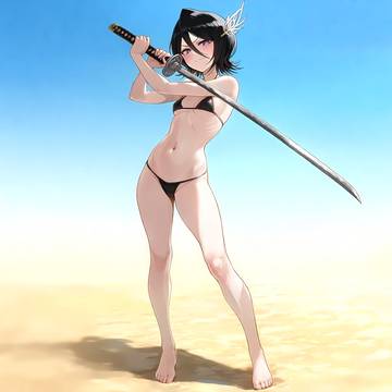 Kuchiki Rukia Bikini Outfit