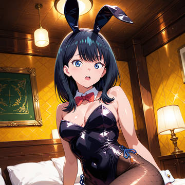 六花黒バニー