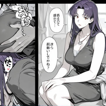 葛城ミサト 胸集中攻め