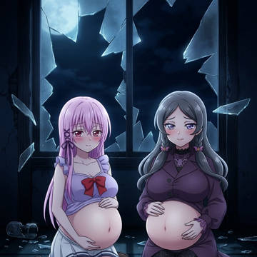 【ボテ腹シリーズ】キサラ&キュアキッス