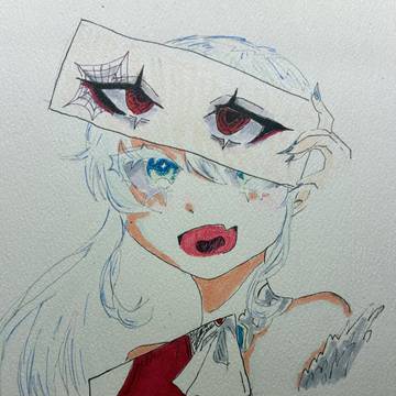 思いつきで描いたなにか
