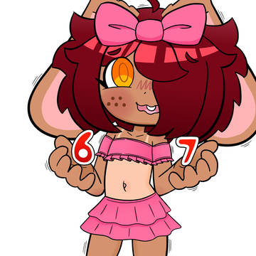 Mily Six Seven ( 67 meme )