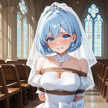 無理矢理結婚させられそうなフローラ姫