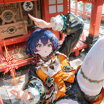 私は滑って転んだ-(リン)
