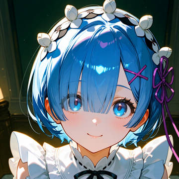 Pixiv today's theme - Blue hair
