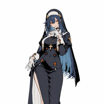 Sapphire Nun