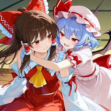 困り顔で照れてる霊夢さん可愛い