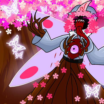 True form - yuyuko saigyouji
