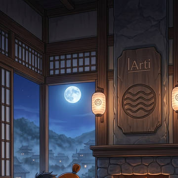 Mei and Arti Kiss
