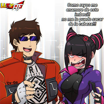 Chris Hollway and Juri Han