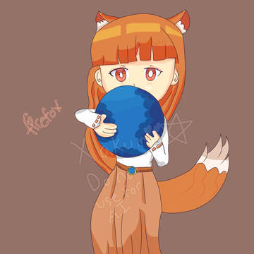 Firefox as an anime girl