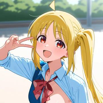 外で見せてくれる結束バンド
